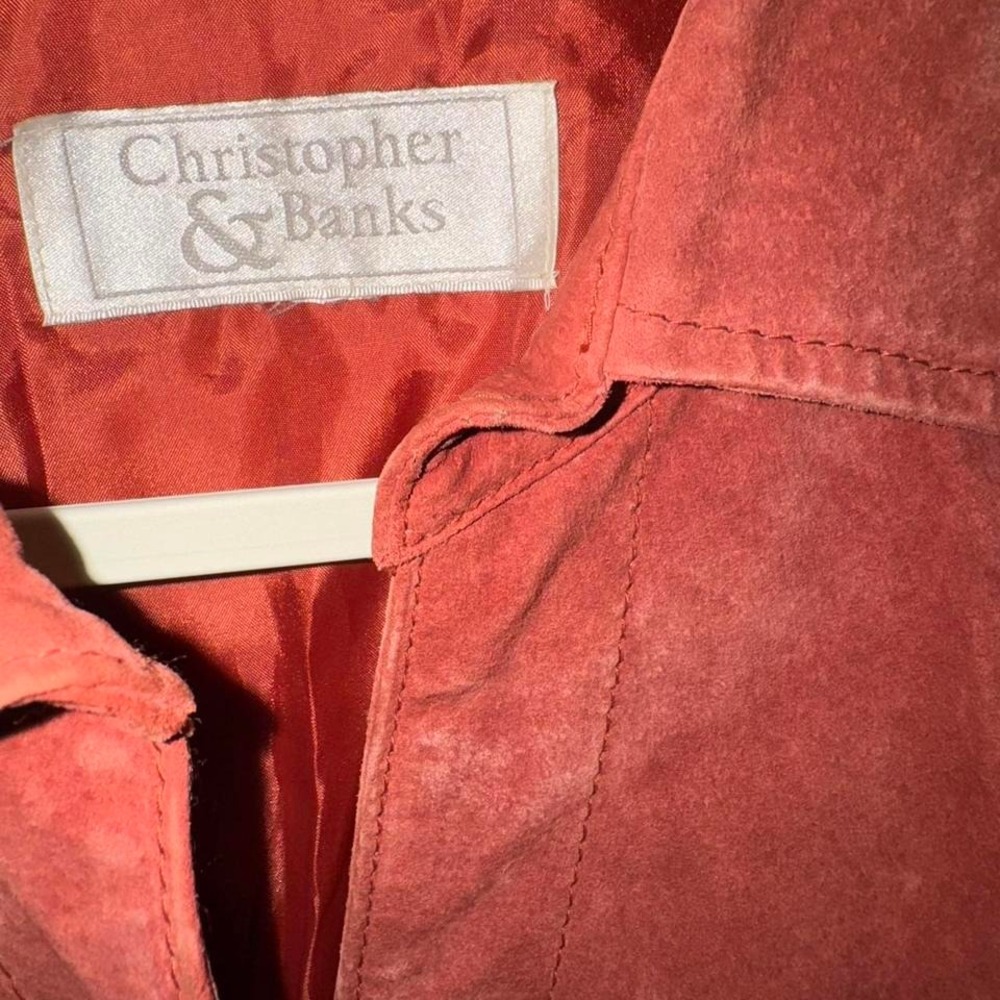 Suede Fitted Jacket - Picture 5 of 5